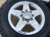 20" Chevy Silverado GMC Sierra 2500 3500 OEM 5503 rims wheels BFG KO3 A/T NEW Texas Truck Tire