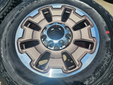 20" Ford F-250 F-350 OEM 10487 LIMITED KING RANCH tan wheels rims 2024 2025 NEW Texas Truck Tire