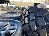 17" Ford Bronco wheels rims SASQUATCH 95229 10387 Ranger NEW FIRESTONE M/T Texas Truck Tire