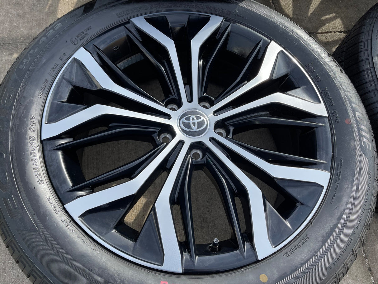 19" Toyota Crown OEM black wheels rims 75330 Camry Avalon Lexus 2024 2025 2026 Texas Truck Tire