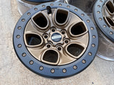 17" Ford F-150 Raptor OEM BEADLOCK rims wheels 10459 95210 BRONZE 2025 2026 NEW Texas Truck Tire