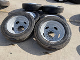19.5" Ford F-450 Dually F-550 rims wheels RAM 4500 OEM 10x225 CONTINENTAL NEW Texas Truck Tire