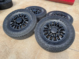 18" Chevy Silverado ALASKAN AT4X 2500 OEM 14031 wheels rims 2024 2025 2026 NEW Texas Truck Tire