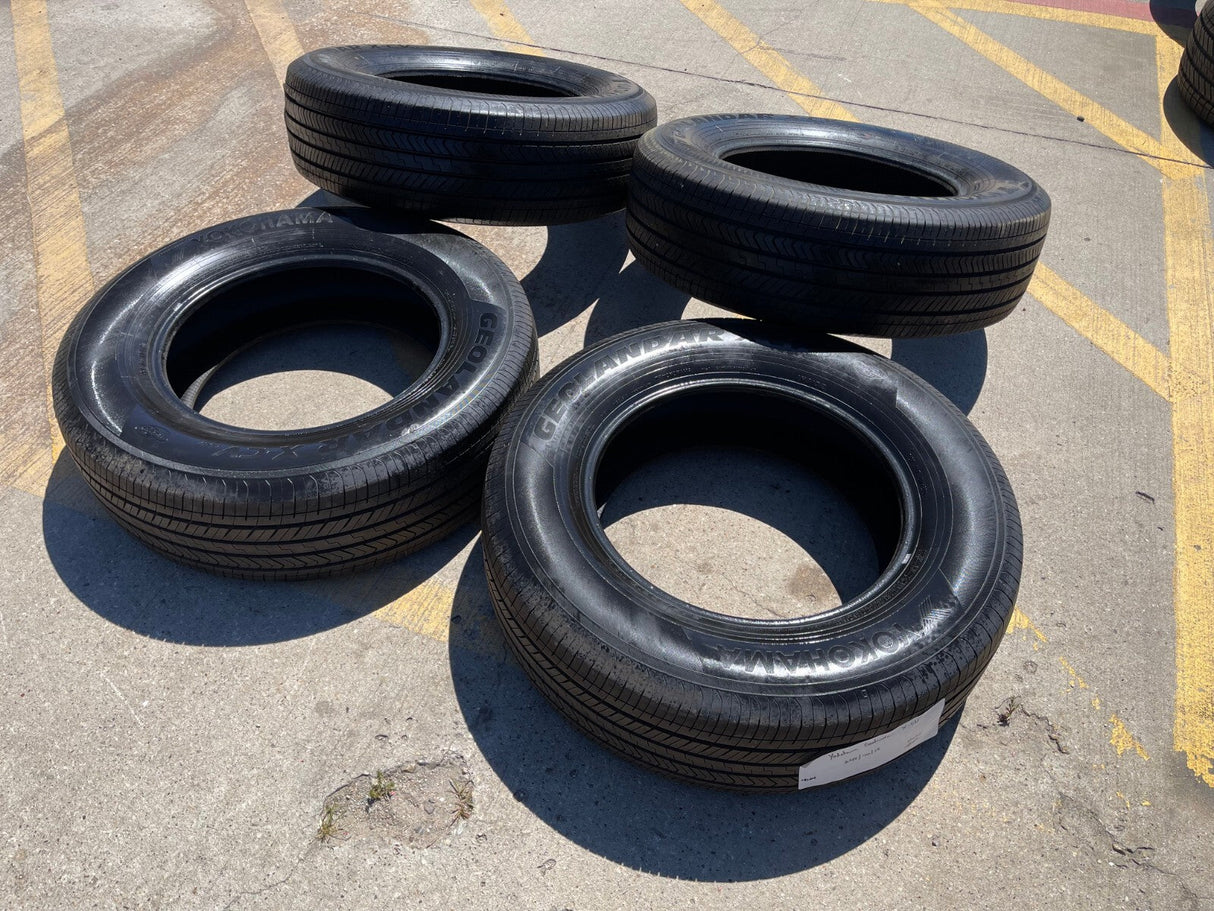 (4) 245/70/18 Yokohama Geolander X-CV tires NEW Sierra Tundra Silverado Texas Truck Tire