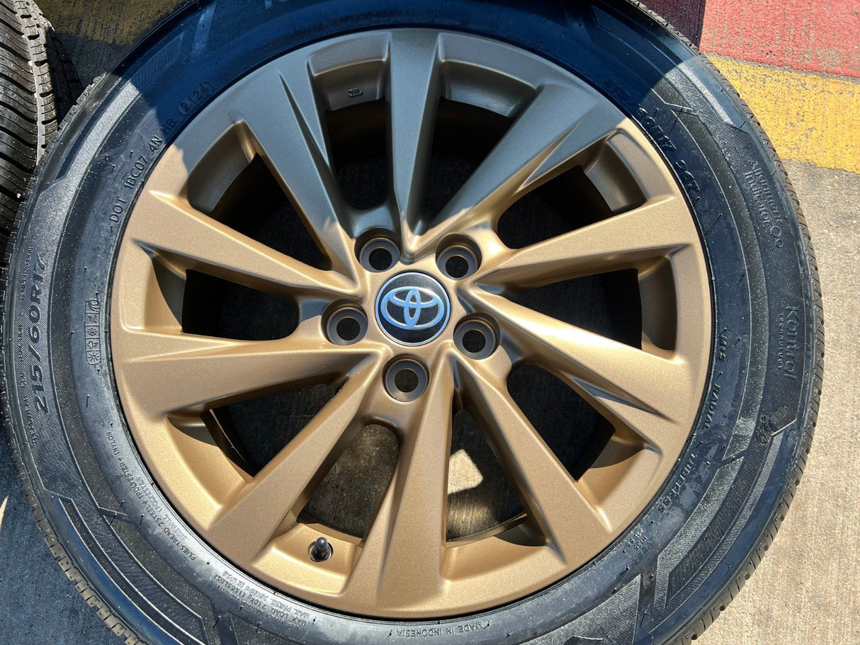 17" Toyota Camry Avalon OEM wheels rims 69137 96992 CHR TRD HANKOOK NEW Texas Truck Tire