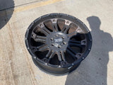 (1) 22x10 22" XD 829 Ford F-150 Expedition rim wheel -18 6x135 Texas Truck Tire