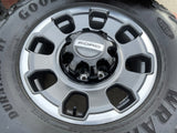 18" Ford F-250 F-350 OEM TREMOR rims wheels 10482 tires 35" DURATRAC R/T Texas Truck Tire