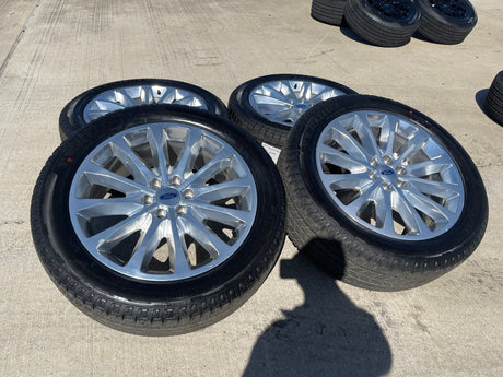 22" Ford F-150 LIMITED Plus OEM rims wheels 10174 Expedition Texas Truck Tire