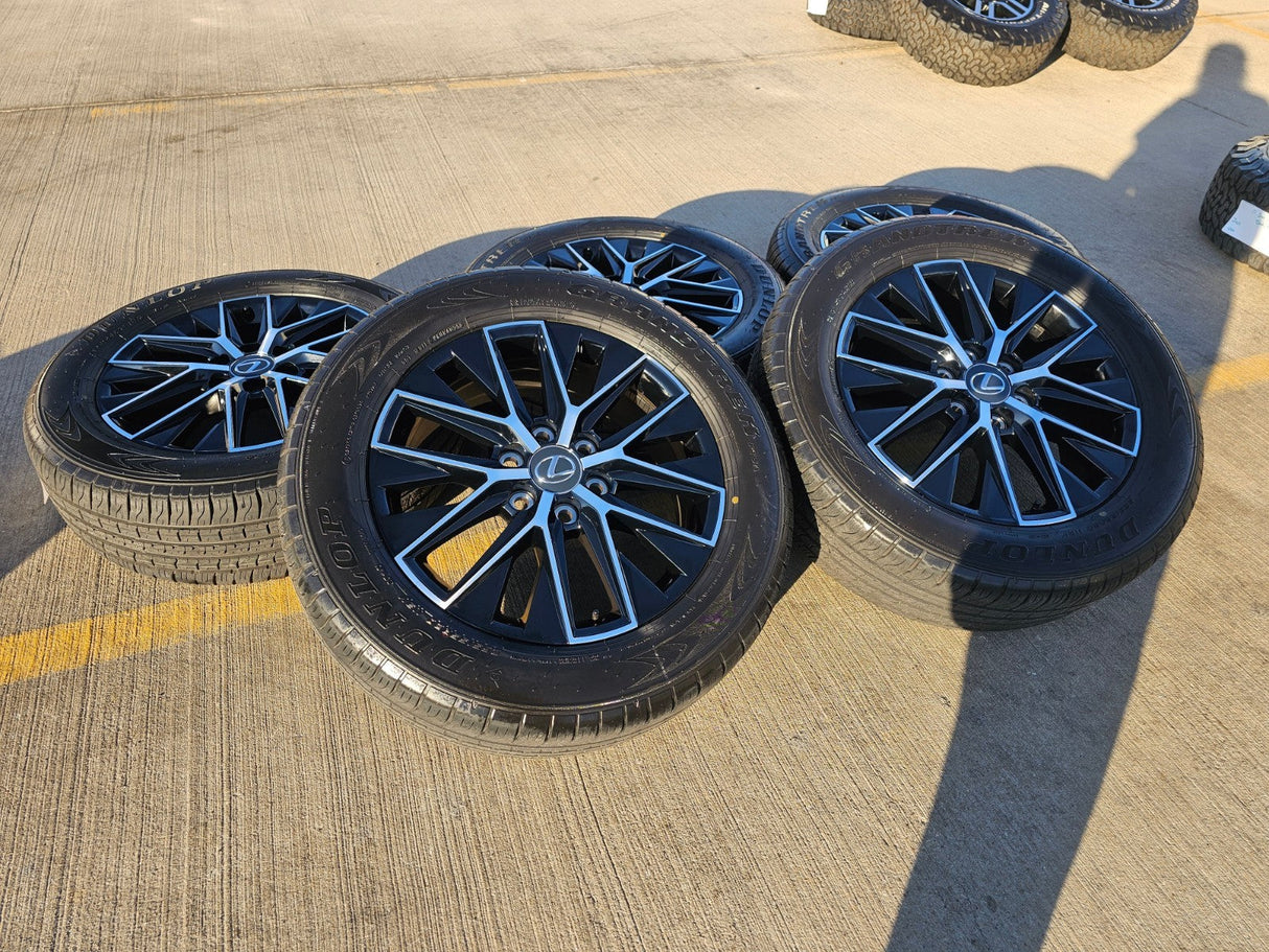 20" Lexus GX550 OEM wheels rims Toyota Land Cruiser Tundra 10545 LX600 NEW 2026 Texas Truck Tire