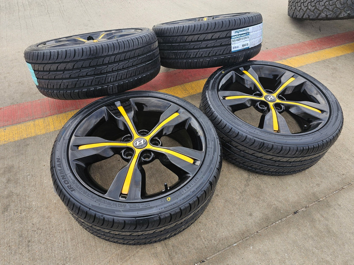 18" Hyundai Veloster K4 Sonata OEM wheel rims tires 70813 Tuscon Genesis NEW Texas Truck Tire