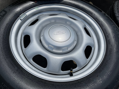 17" Ford F-150 OEM rims wheels 3857 tires steel 2023 2024 2025 2026 MICHELIN NEW Texas Truck Tire