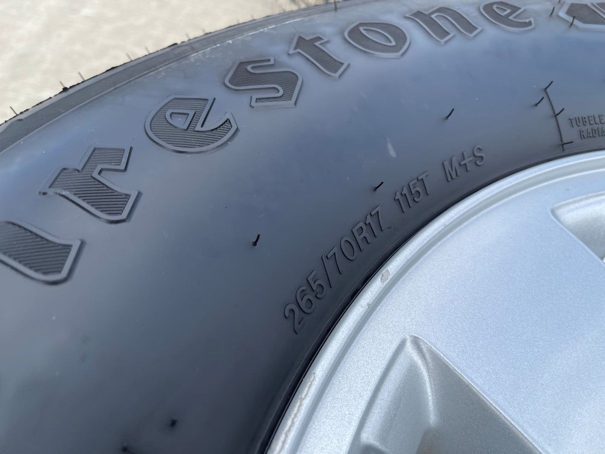 17" Dodge Ram 1500 OEM 2362 wheels rims 5x139 5x5.5 FIRESTONE Texas Truck Tire