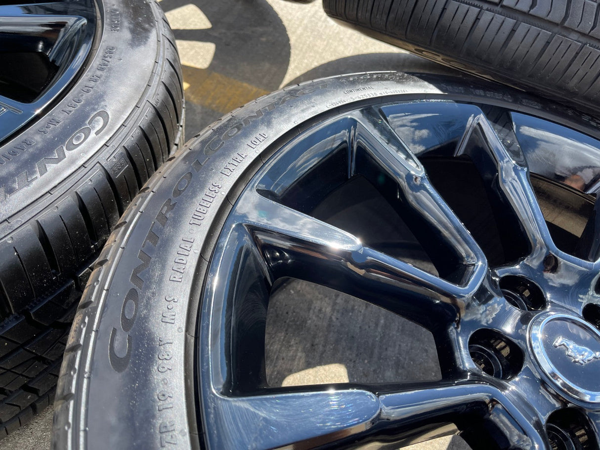 19" Ford Mustang Stealth GT OEM wheels rims 3863 tires CONTINENTAL Texas Truck Tire