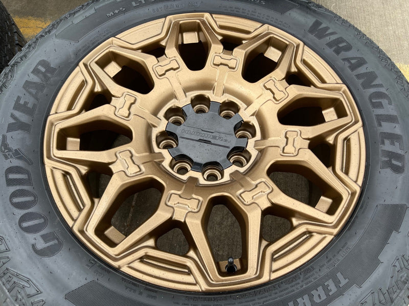 22" Hummer EV HEV 2500 OEM 8x165 14094 wheels rims 2024 2025 2026 2027 NEW Texas Truck Tire