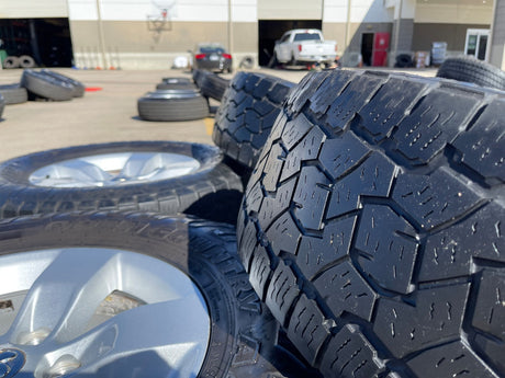 17" Dodge Ram 1500 OEM 2448 wheels rims 5x139 5x5.5 tires TOYO A/T3 Texas Truck Tire