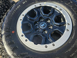 17" Ford Bronco SASQUATCH wheels rims BEADLOCK 10388 Ranger GOODYEAR M/T Texas Truck Tire