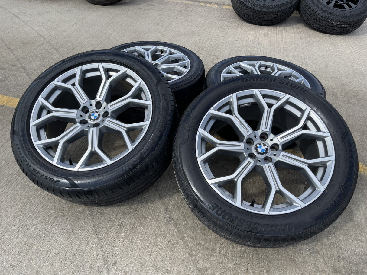 21" BMW X6 X7 OEM 86533 96409 Series 753 wheels rims tires BRIDGESTONE Texas Truck Tire