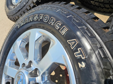 20" Dodge Ram 2500 3500 LARAMIE OEM 2700 wheels rims tires 2024 2025 2026 NEW Texas Truck Tire