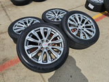 22" GMC Yukon Sierra DENALI OEM wheels rims 14025 97000 tires Texas Truck Tire