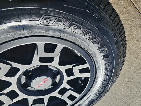 17" Toyota Tacoma 4Runner OEM wheels rims black 75167 TRD FJ DUELER A/T NEW Texas Truck Tire