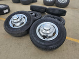 17" Dodge Ram 3500 Dually Laramie 8x200 wheels rims 2703 2704 OEM 2024 2025 Texas Truck Tire