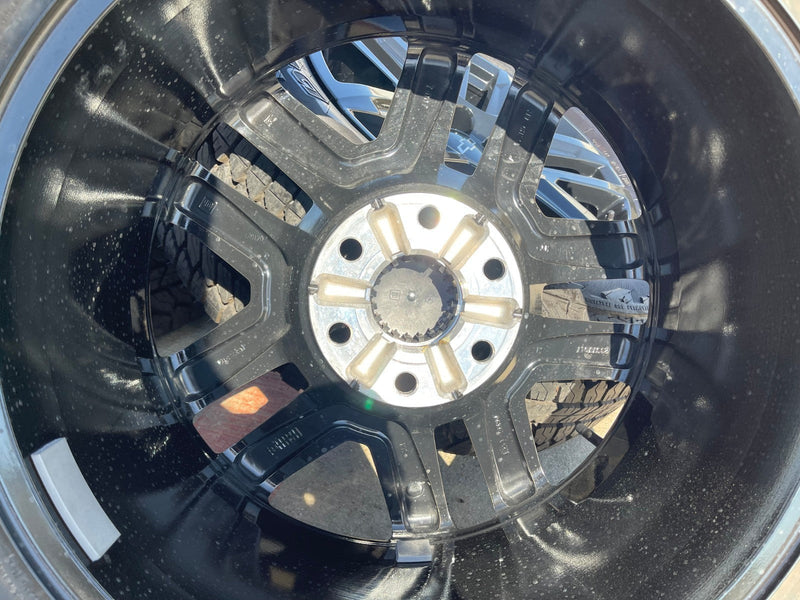 20" Chevy Silverado Tahoe Suburban ZR2 OEM 5913 wheels rims BRIDGESTONE A/T NEW Texas Truck Tire
