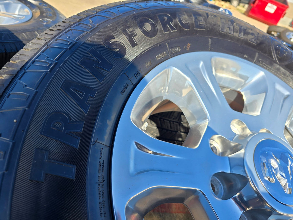 18" Ram 2500 3500 Laramie Power Wagon OEM wheels rims 2692 tires FIRESTONE Texas Truck Tire