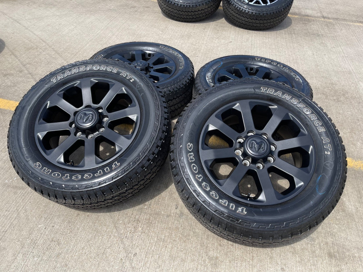 20" Dodge Ram 2500 3500 LARAMIE OEM 2700 wheels rims 2023 2024 2025 2026 NEW Texas Truck Tire