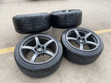 18" Prodrive GC05F wheels rims Mustang Accord Camry 5x114.3 5x4.5 Firehawk tires Texas Truck Tire