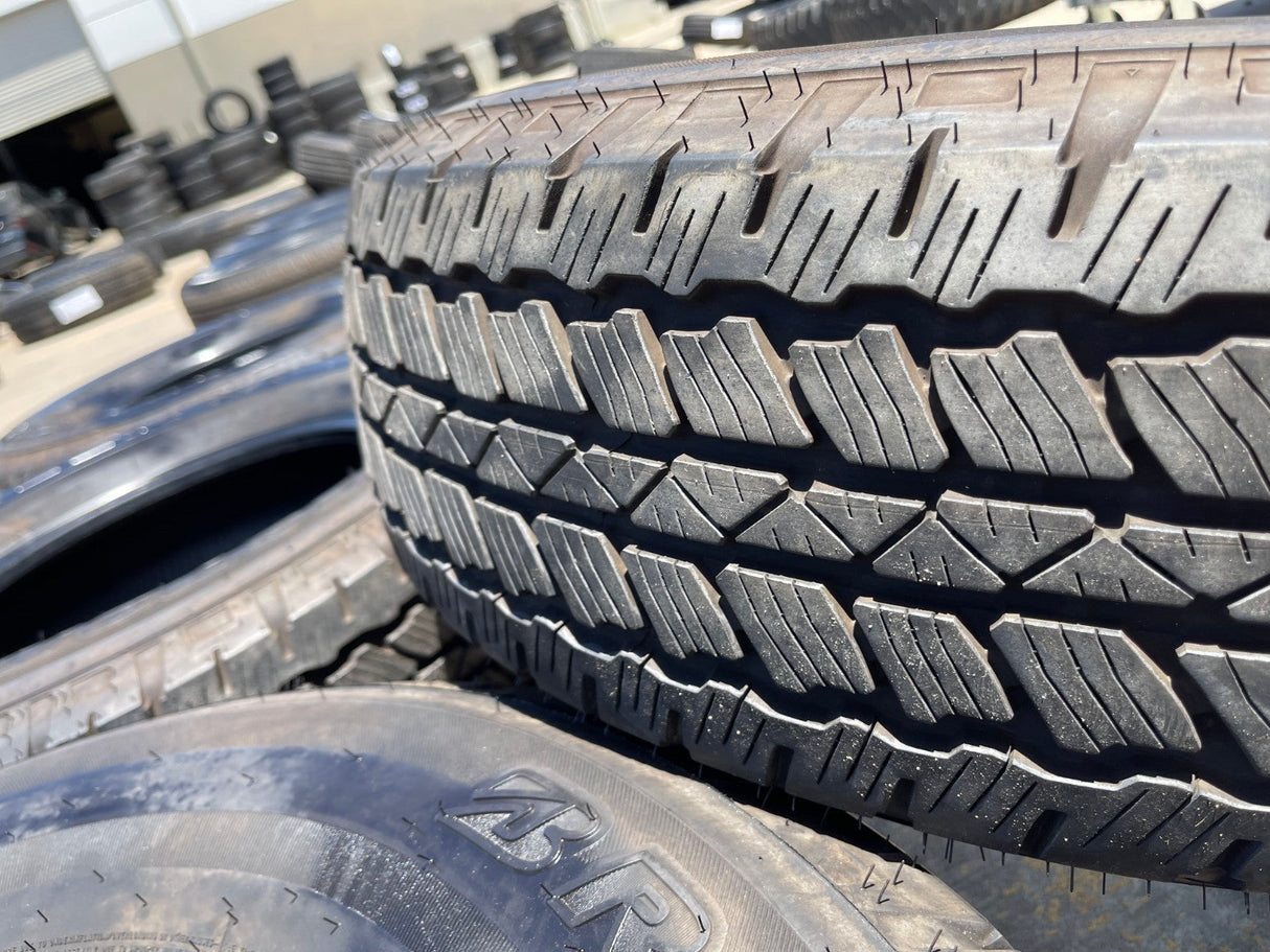(5) 255/75/17 Bridgestone Dueler A/T tires Jeep Wrangler Ford Bronco Texas Truck Tire