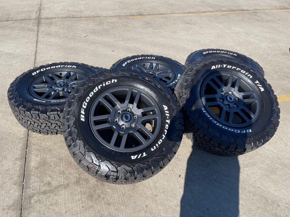 17" INEOS Grenadier OEM wheels rims tires 2023 2024 2025 2026 NEW BFG Texas Truck Tire