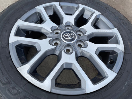 20" Toyota Tundra Sequoia OEM wheel rim 95359 75277 spare 2024 2025 2026 NEW Texas Truck Tire