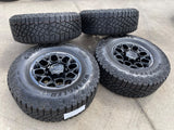 18" AEV Chevy BISON Trail Boss ZR2 2500 OEM wheels rims GMC Sierra GOODYEAR 35" Texas Truck Tire
