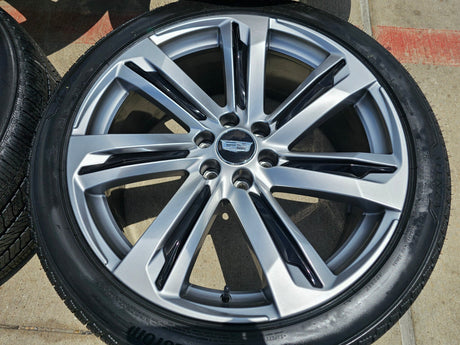 24" Cadillac Escalade V OEM wheels rims tires 2022 2023 2024 2025 2026 NEW Texas Truck Tire