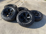 (4) 17" Jeep Wrangler Rubicon OEM 96226 wheels rims Gladiator BFG KO2 NEW 2026 Texas Truck Tire