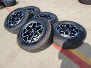 18" Ford Bronco wheels rims tires black 95213 Ranger 2023 2024 2025 2026 NEW Texas Truck Tire