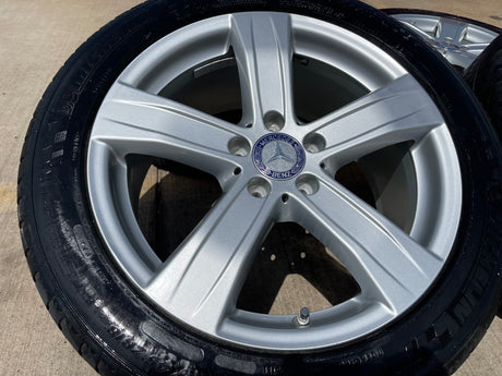 18" Mercedes OEM 85121 wheels rims tires S C E CLASS Texas Truck Tire
