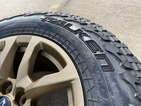 18" Chevy Silverado Suburban Tahoe OEM 5912 wheels rims Yukon Sierra FALKEN NEW Texas Truck Tire