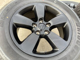20" Dodge Ram 1500 OEM wheels rims 2495 black 5x139 tires BRIDGSETONE NEW Texas Truck Tire