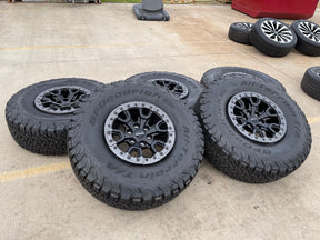 17" Ford F-150 Raptor Bronco R OEM BEADLOCK 51222 rims wheels 2025 2026 NEW 37" Texas Truck Tire