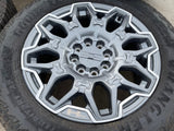 22" Hummer EV HEV 2500 OEM 8x165 14094 wheels rims 2022 2023 2024 2025 2026 Texas Truck Tire