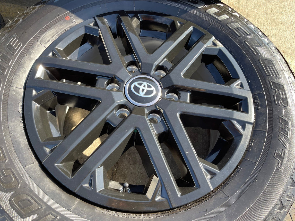 18" Toyota Tundra Sequoia TRD OEM wheels rims 75281 Lexus GX550 LX600 NEW 2026 Texas Truck Tire