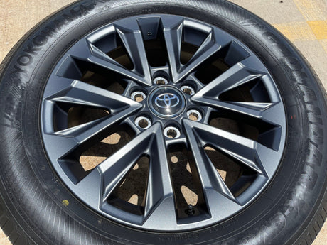 20" Toyota Land Cruiser OEM wheel rim 94057 Tundra Sequoia 2024 2025 2026 NEW Texas Truck Tire