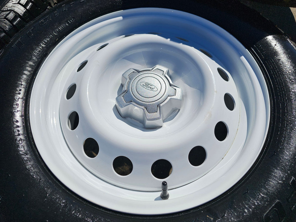 17" Ford Maverick Bronco Sport WHITE rims wheels 10415 OEM NEW BFG A/T Texas Truck Tire