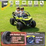 24V 10Ah Kids 2-Seater Ride-On UTV with Remote Control for Boys and Girls