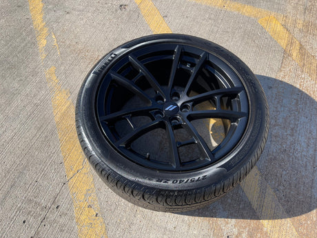 (1) 20" Dodge Charger SRT HELLCAT OEM 2605 2715 wheel rim tire spare PIRELLI Texas Truck Tire