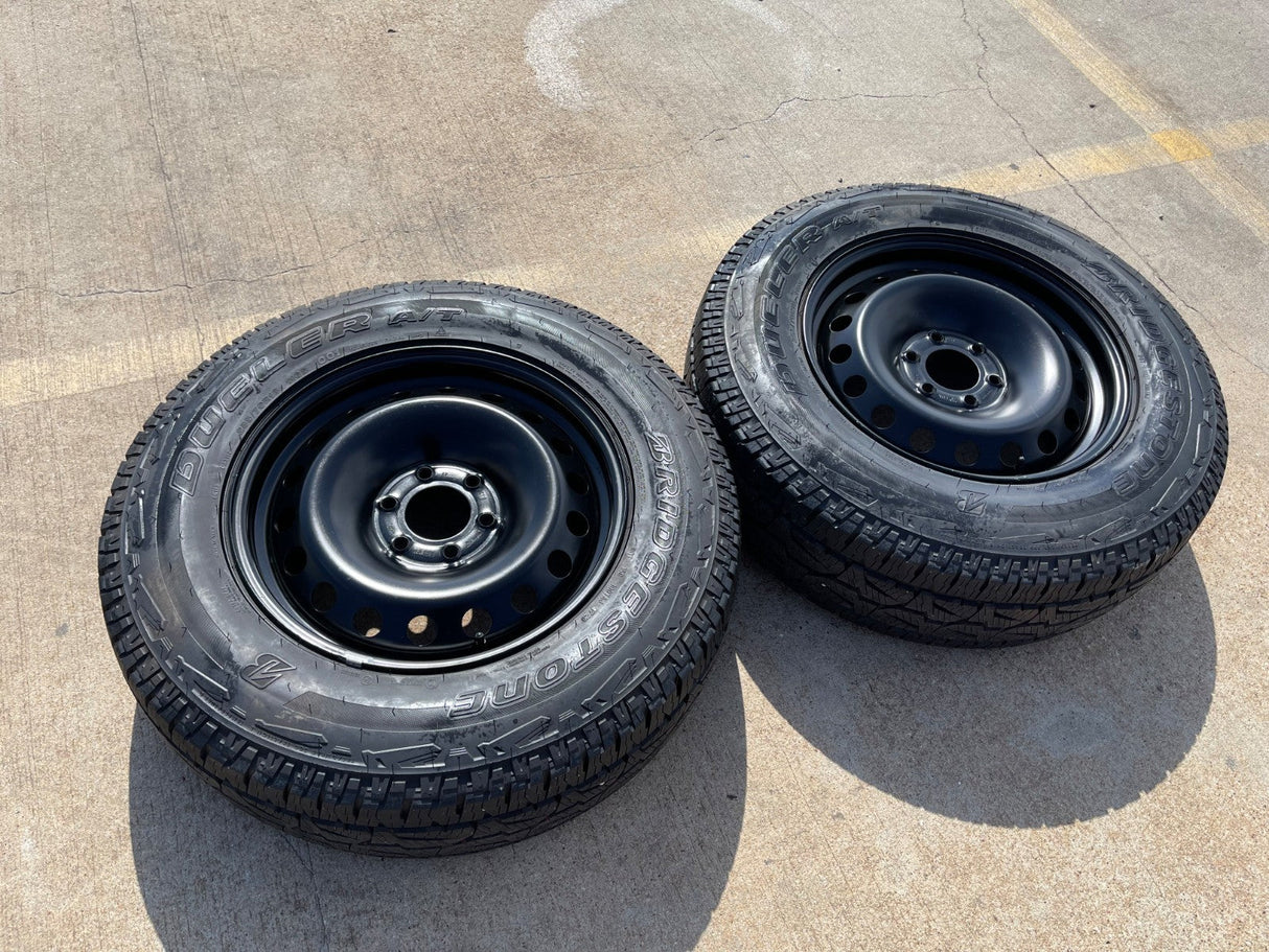 (1) 18" INEOS Grenadier OEM steel wheel rim tire 2024 2025 2026 NEW Texas Truck Tire