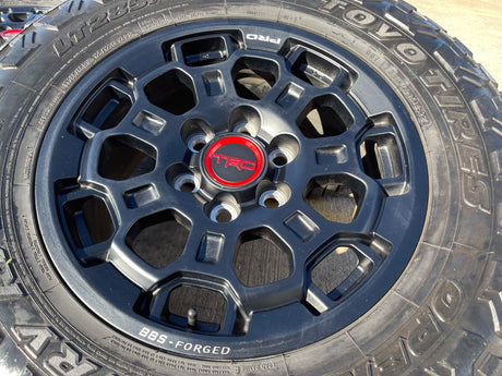 18" Toyota Tundra TRD BBS FORGED OEM 69195 95458 wheels rims Sequoia TOYO R/T Texas Truck Tire