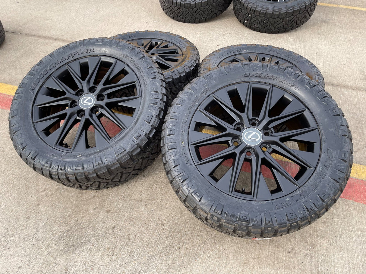20" Lexus GX550 OEM wheels rims Toyota Land Cruiser Tundra 10545 LX600 2026 NEW Texas Truck Tire