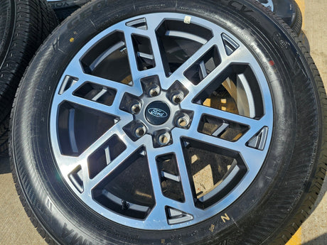 20" Ford F-150 LARIAT Limited OEM 94219 rims wheels Expedition 2026 NEW YOKOHAMA Texas Truck Tire